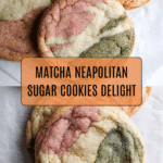 Matcha Neapolitan Sugar Cookies Recipe