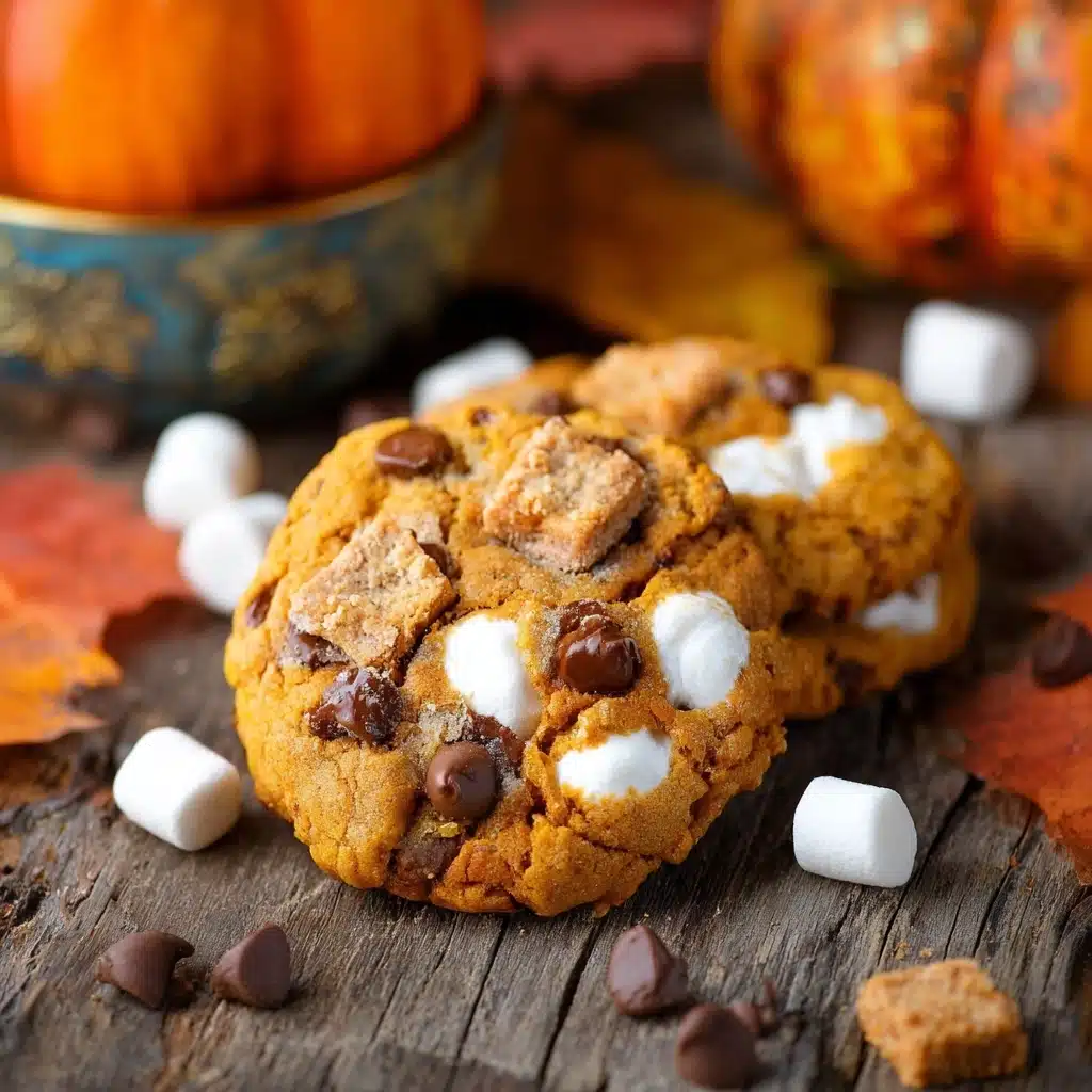 Pumpkin S'mores Cookies Recipe - Recipe Image