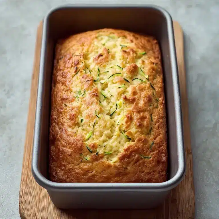 Green Onion Zucchini Cheddar Quick Bread Recipe
