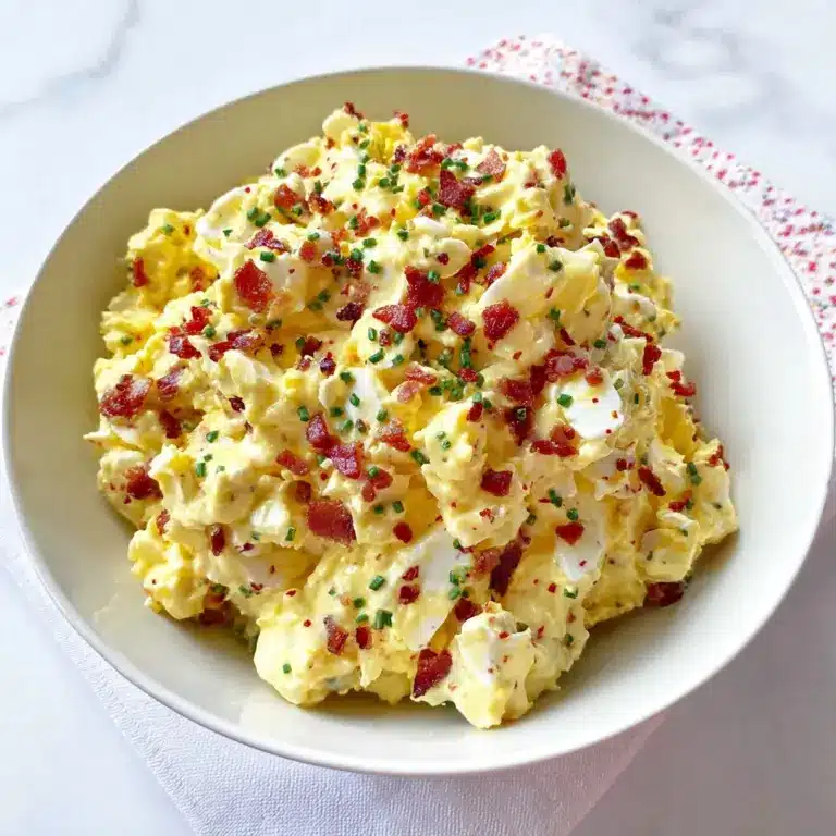 KETO DEVILED EGG SALAD Recipe