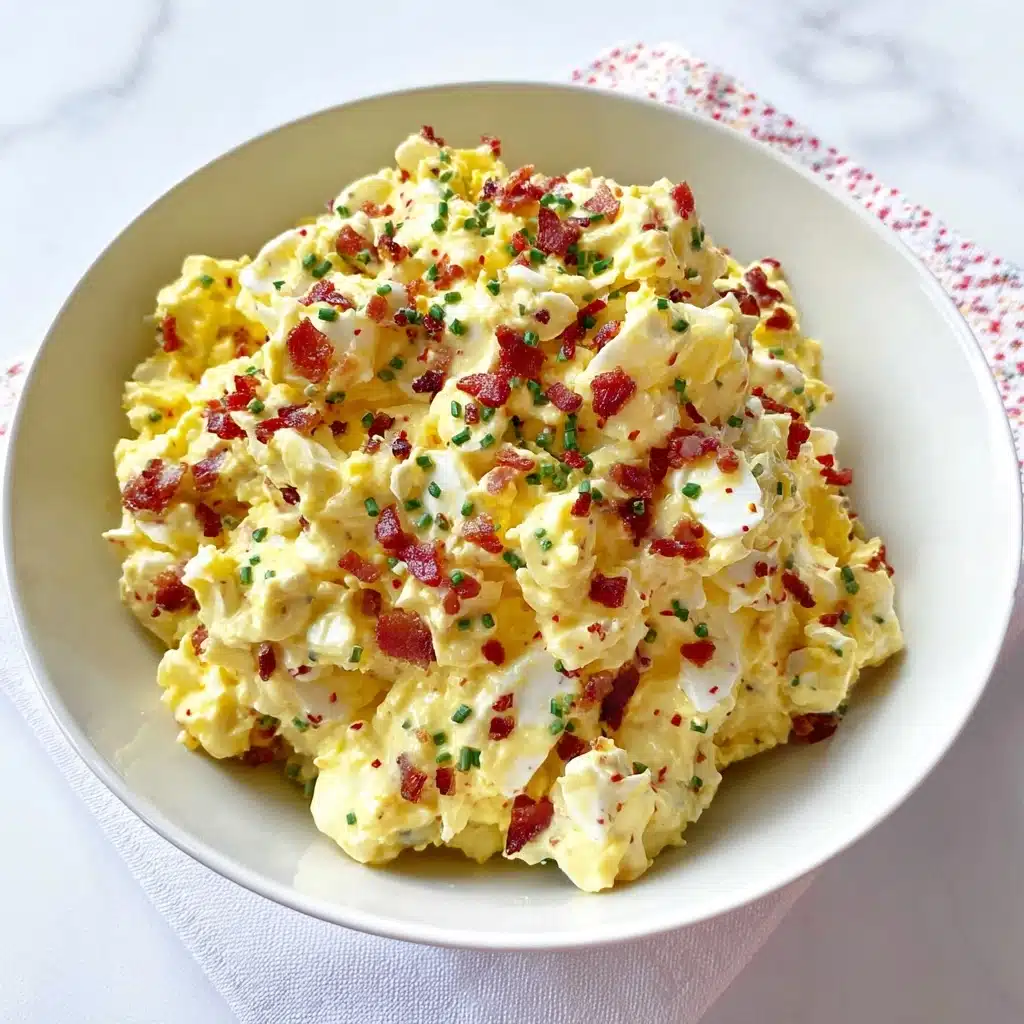 KETO DEVILED EGG SALAD Recipe - Recipe Image