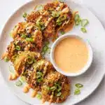 Asian-style Tuna Cakes with Spicy Mayo Recipe