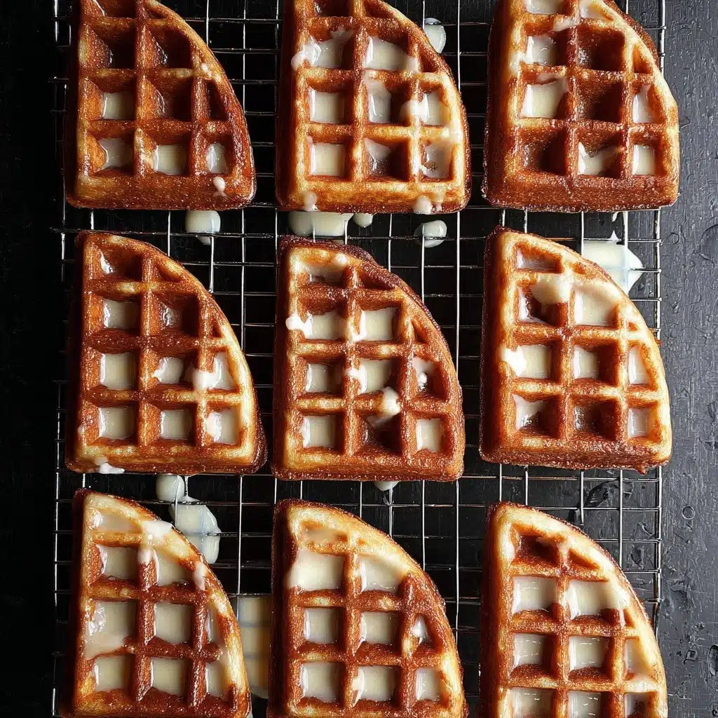 Apple Fritter Waffle Donuts Recipe - Recipe Image