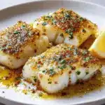Garlic Butter Baked Cod Recipe
