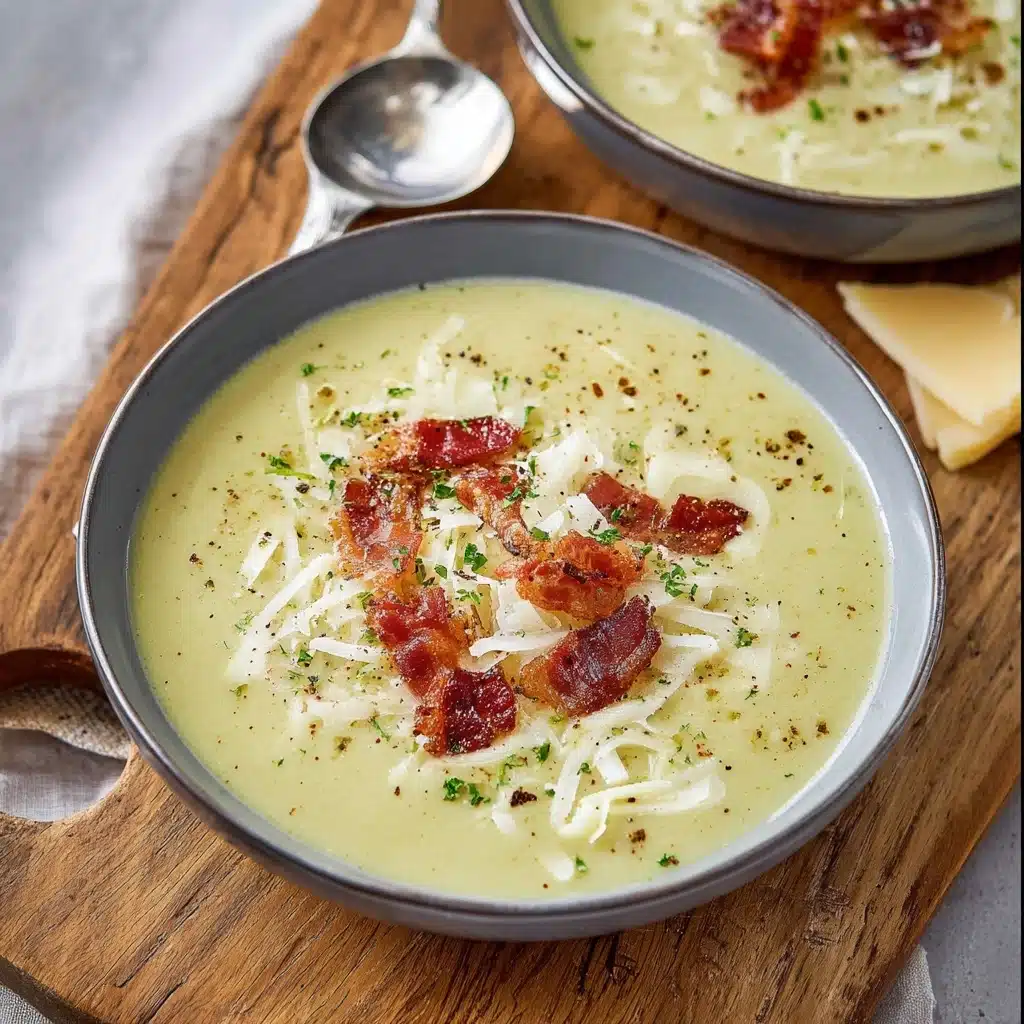 Clean Eating Creamy Zucchini Potato Soup Recipe - Recipe Image
