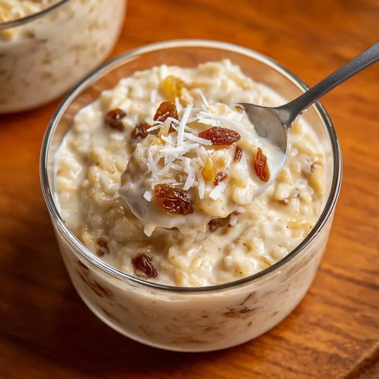 Coconut Rice Pudding Recipe