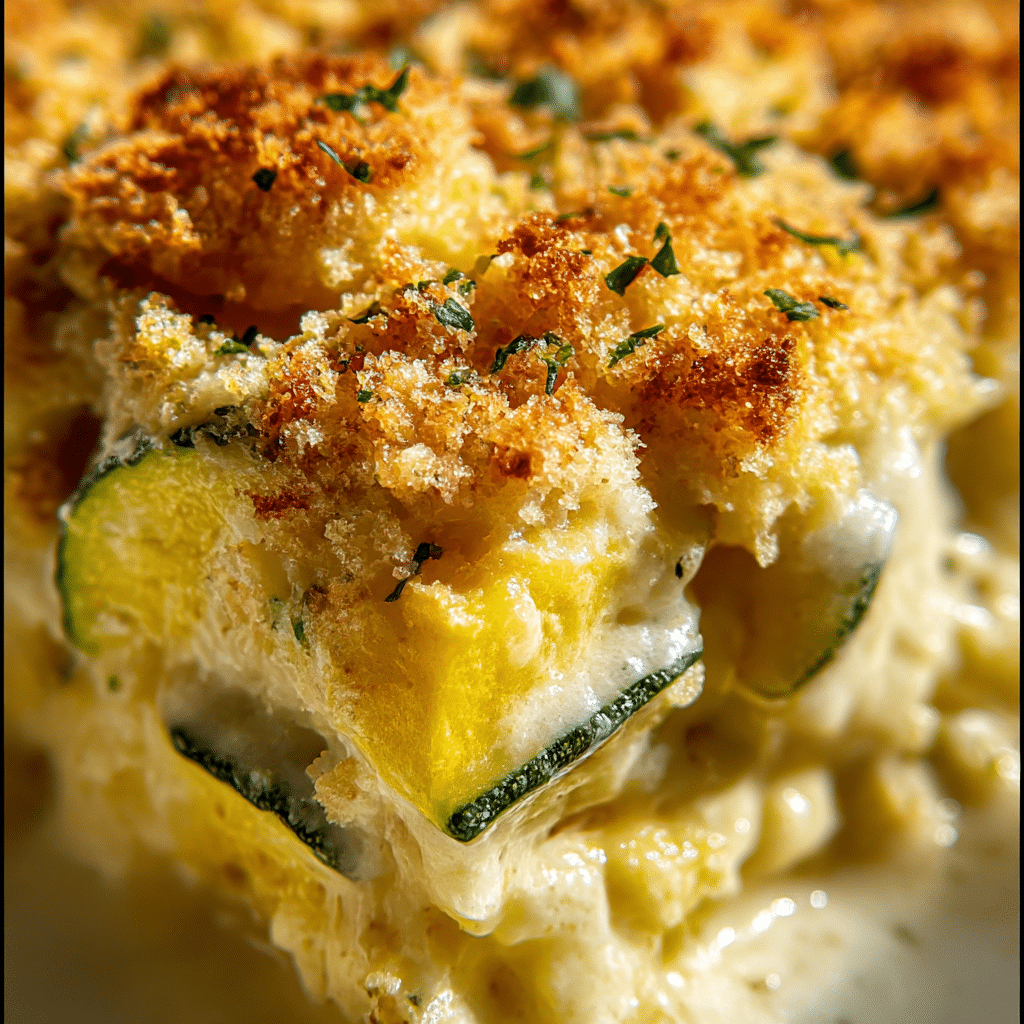 Quick Baked Zucchini Parmesan Casserole Recipe - Recipe Image