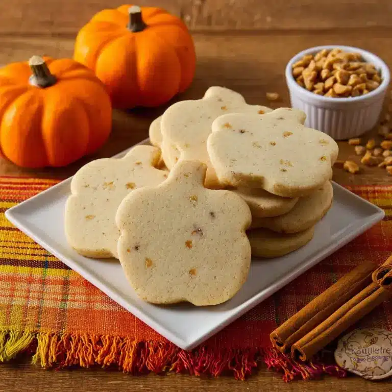 Pumpkin Spice Toffee Roll-Out Cookie Recipe