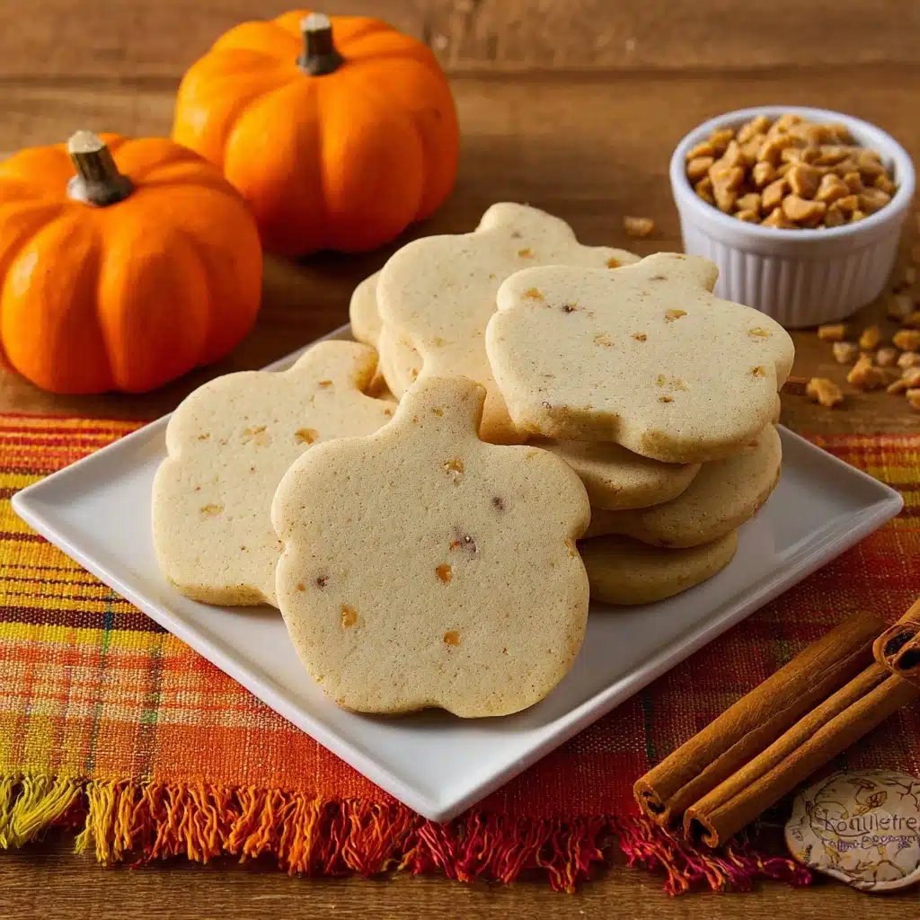 Pumpkin Spice Toffee Roll-Out Cookie Recipe