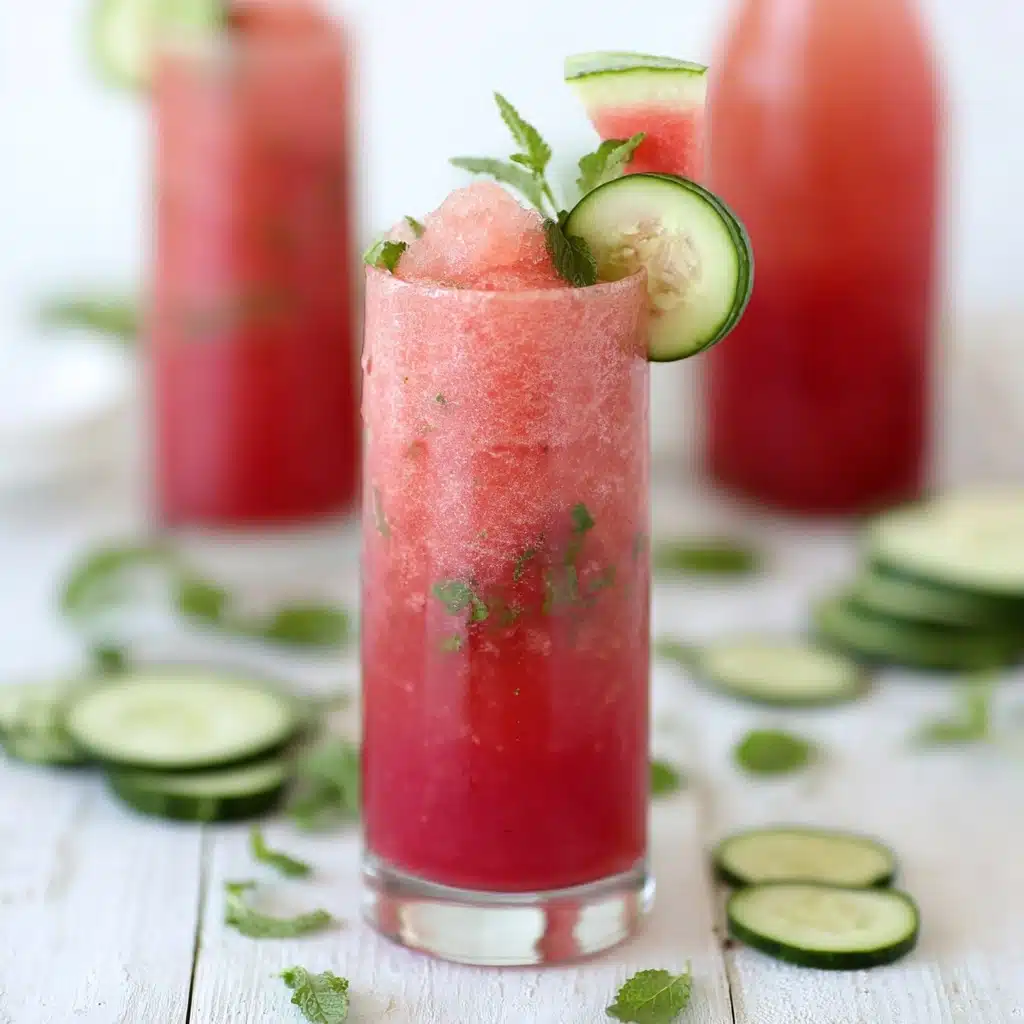 Watermelon-Cucumber Cooler Recipe - Recipe Image