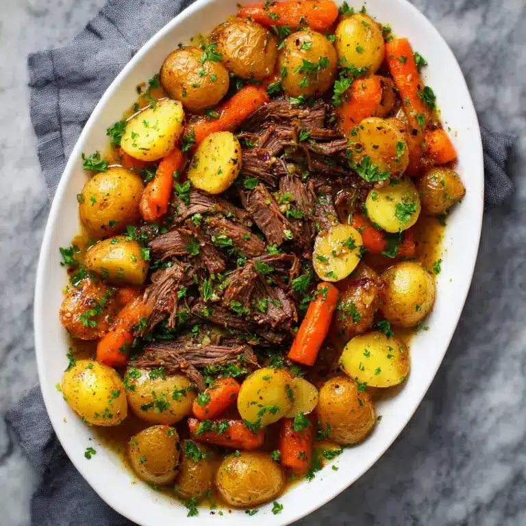 Slow Cooker Pot Roast Recipe