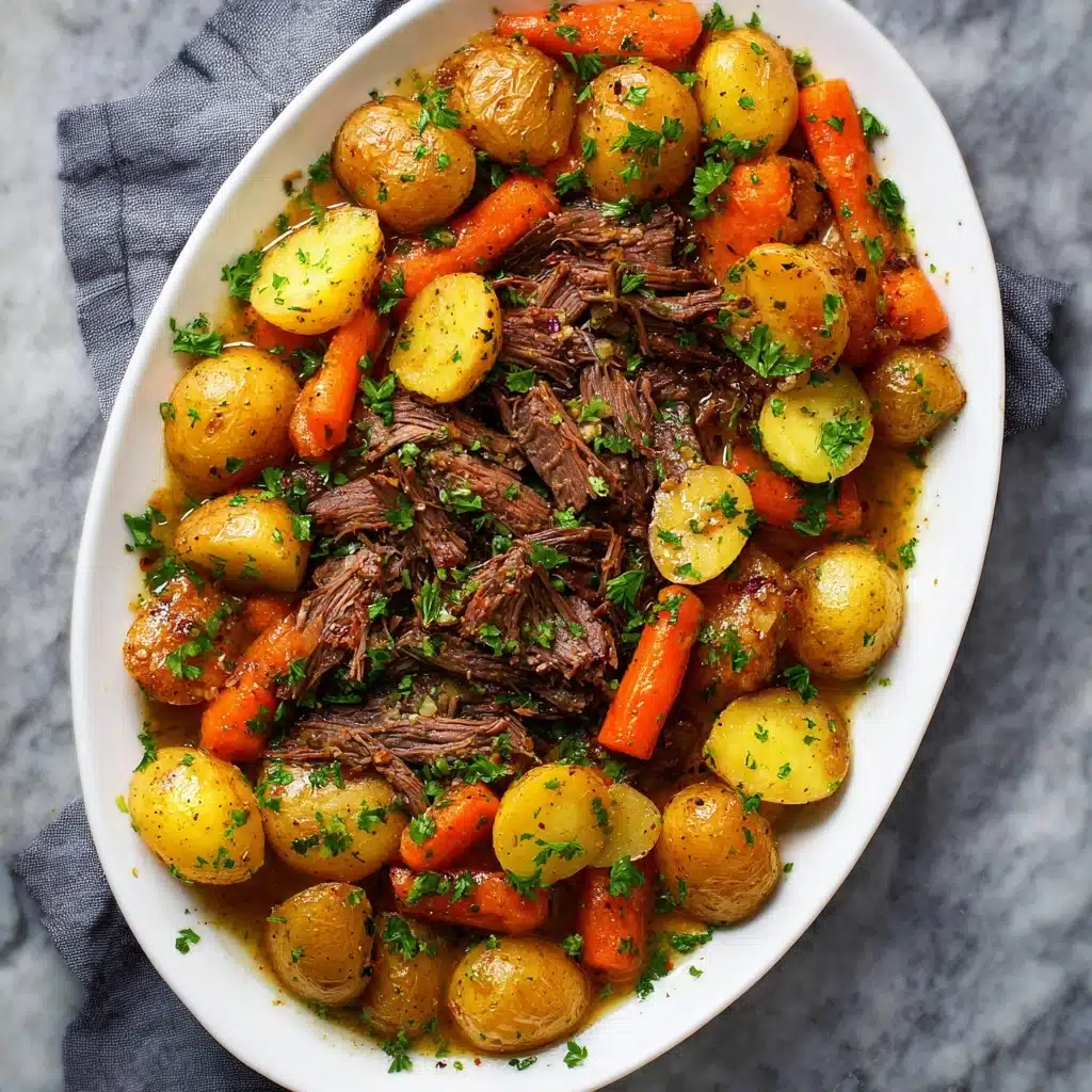 Slow Cooker Pot Roast Recipe - Recipe Image