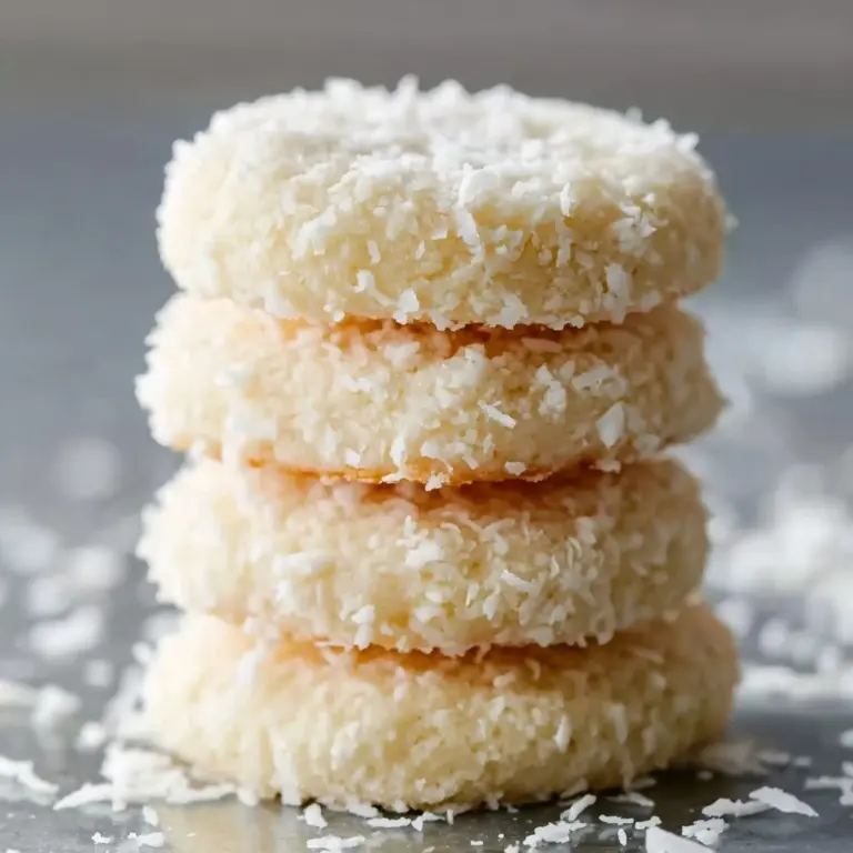 Easy No-Bake Coconut Cookies Recipe