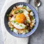 10-min. Easy Korean Egg Rice (Gyeran Bap)