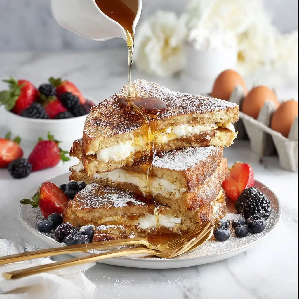Churro Stuffed French Toast Recipe - Recipe Image