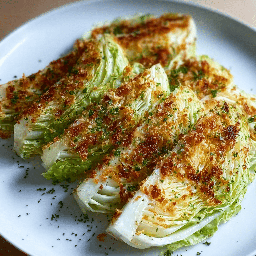 Air Fryer Cabbage Wedges Recipe - Recipe Image