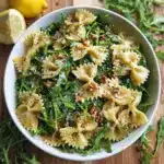 Lemon Arugula Pasta Salad Recipe