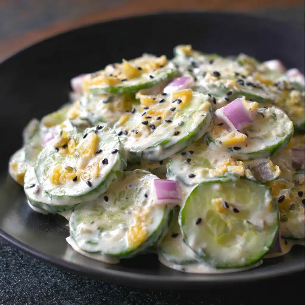 Jalapeno Popper Cucumber Salad Recipe