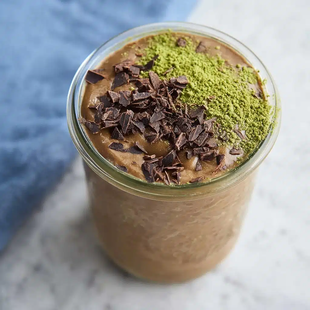 Chocolate Matcha Smoothie Recipe - Recipe Image