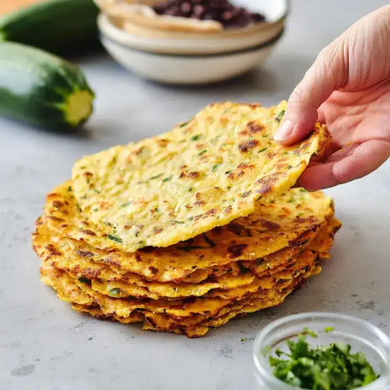Soft Zucchini Taco Shells Recipe