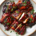 Caramelized BBQ Chicken Thighs in the Oven Recipe