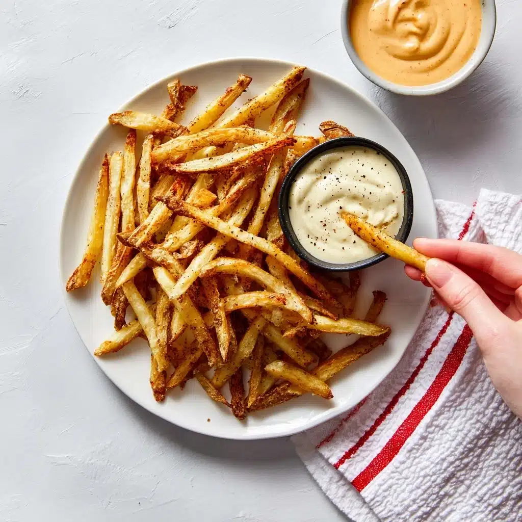 Air Fryer Garlic Parmesan Fries Recipe - Recipe Image