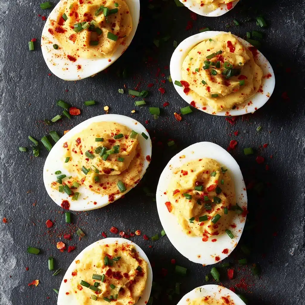Spicy Deviled Eggs Recipe - Recipe Image