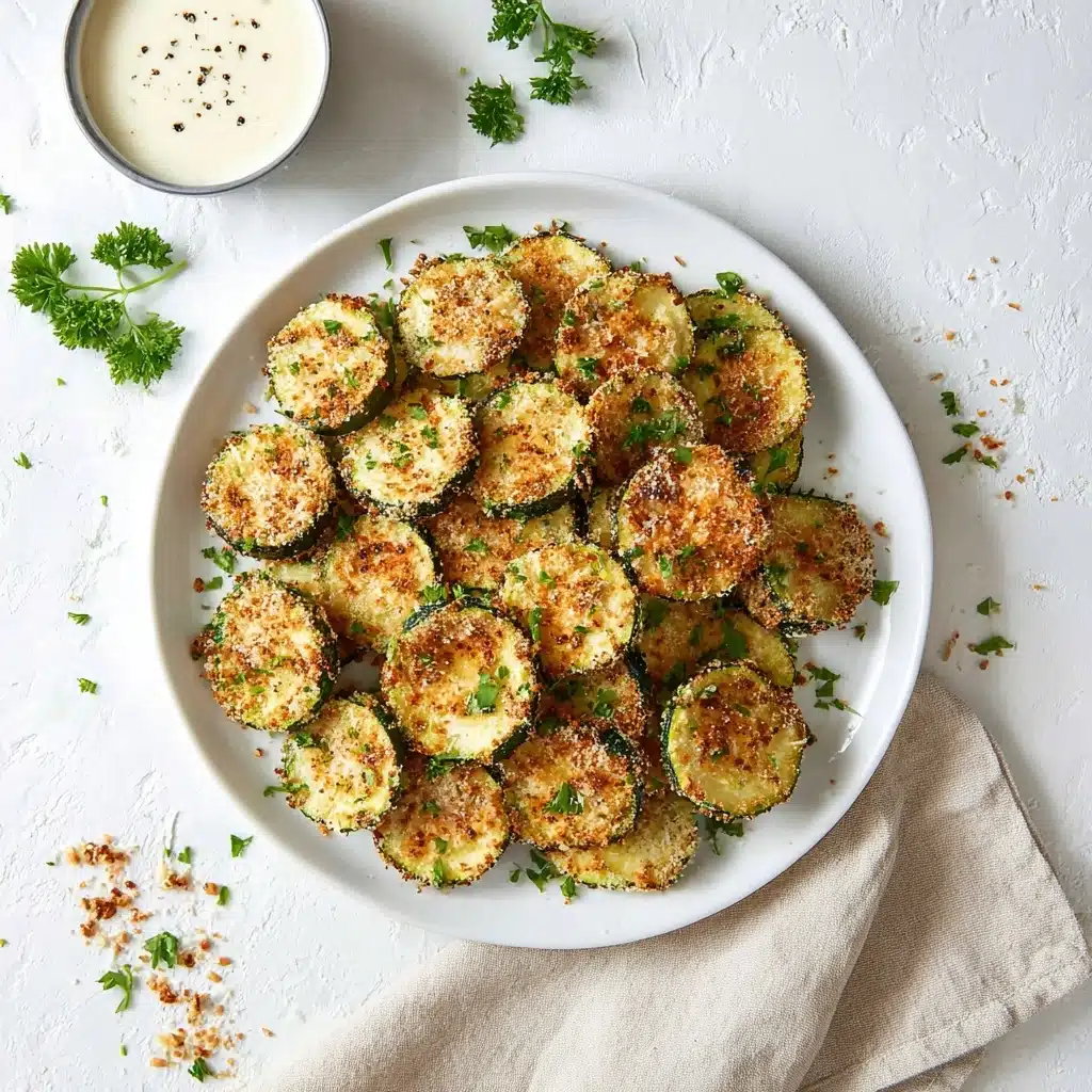 Crispy Baked Zucchini Chips Recipe