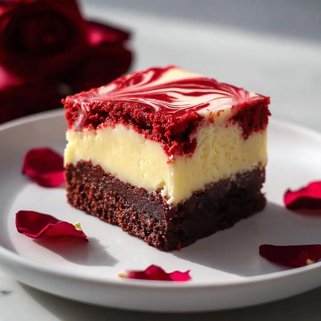 Red Velvet Cheesecake Brownies Recipe