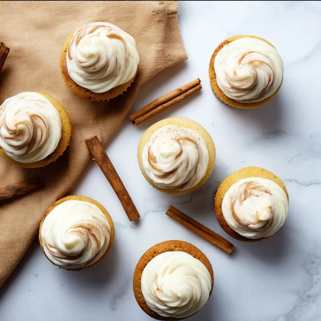 Cinnamon Roll Cupcake Recipe - Recipe Image