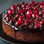 Chocolate Cherry Upside Down Cake Recipe