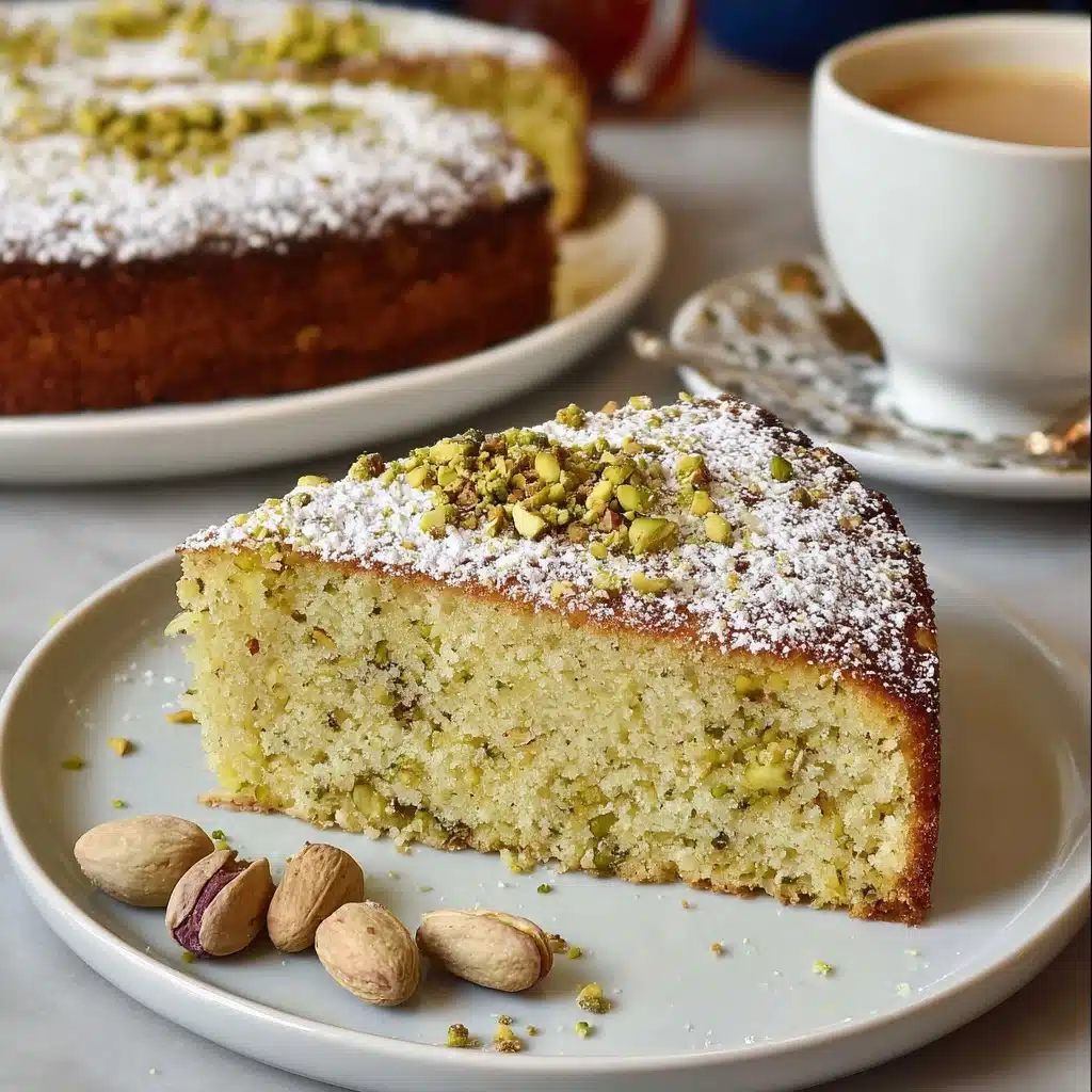 Pistachio Ricotta Cake Recipe - Recipe Image