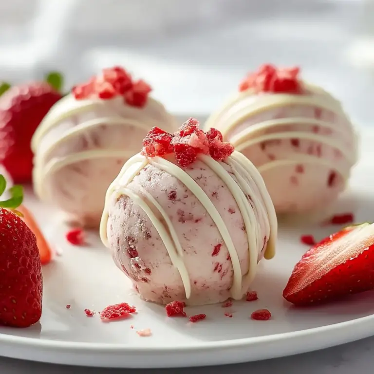 Strawberry Cheesecake Protein Balls Recipe