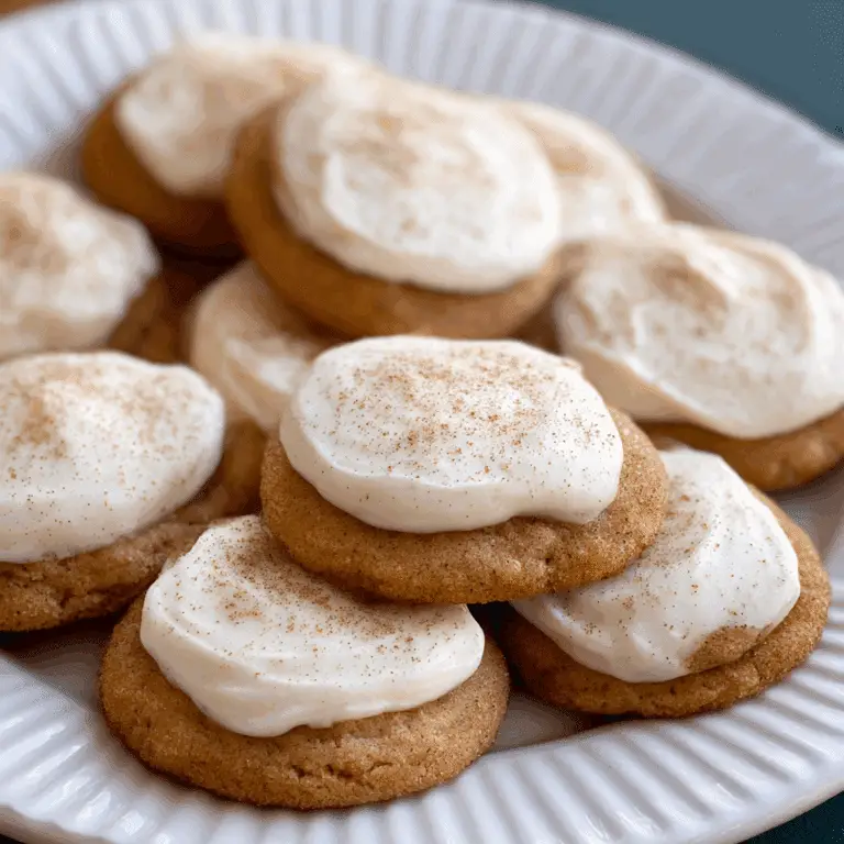 Keto Frosted Snickerdoodles Recipe