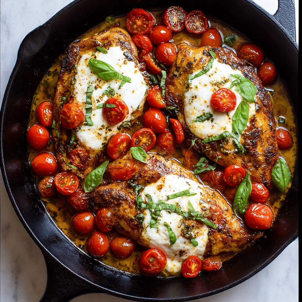 One Pan Balsamic Chicken Recipe - Recipe Image