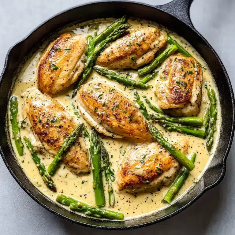 Creamy Chicken with Asparagus Recipe