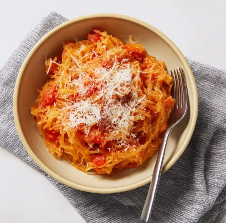 Spaghetti Squash with Late Summer Primavera Recipe
