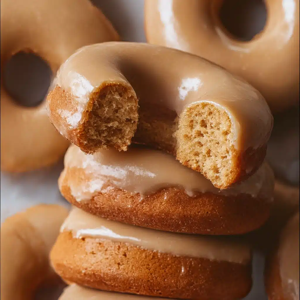 Pumpkin Donuts with Brown Sugar Glaze Recipe - Recipe Image