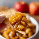 Apple Pie Dip with Cinnamon Sugar Tortilla Chips Recipe