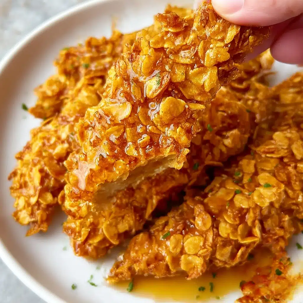 Air Fryer Honey Garlic Chicken Tenders Recipe - Recipe Image