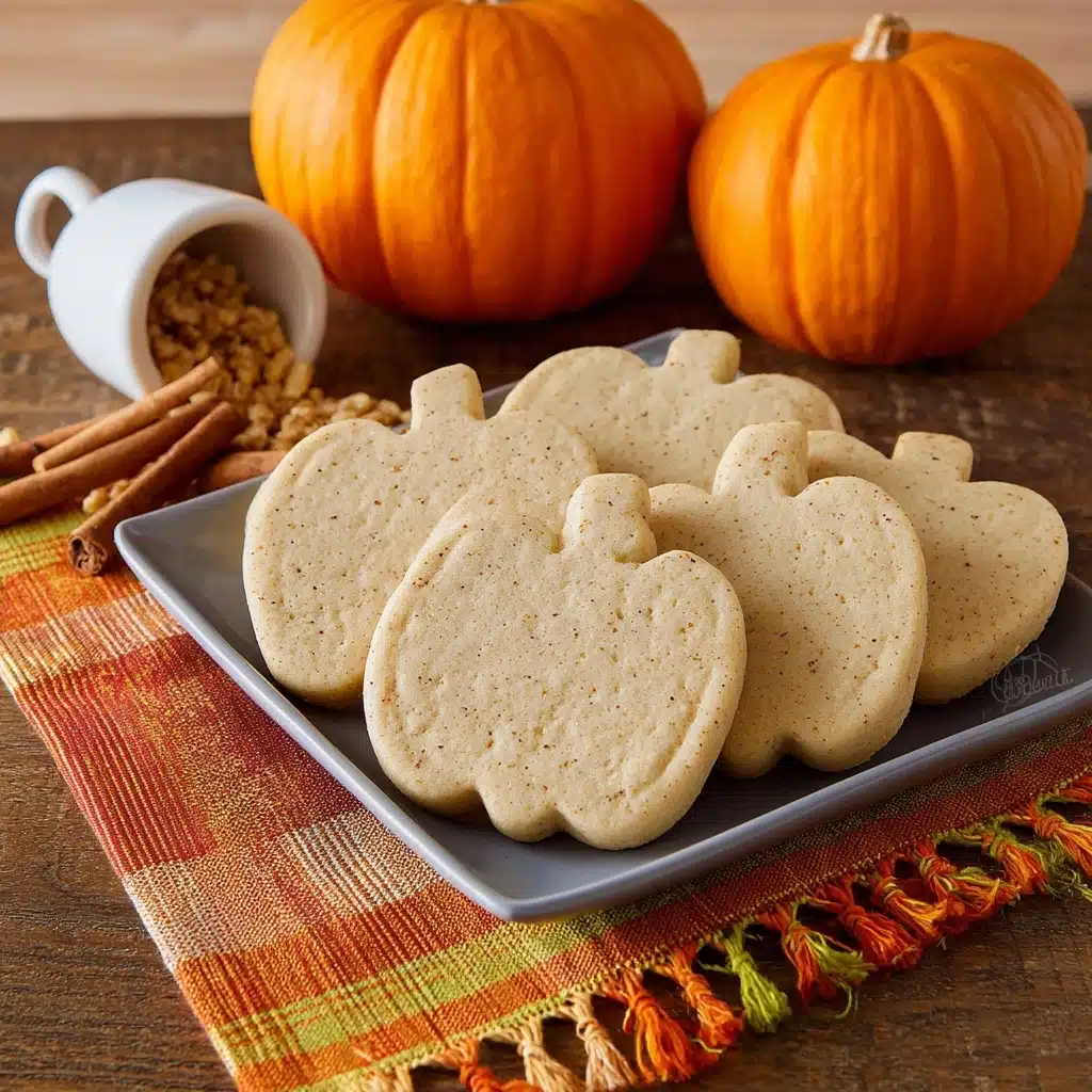 Pumpkin Spice Toffee Roll-Out Cookie Recipe - Recipe Image