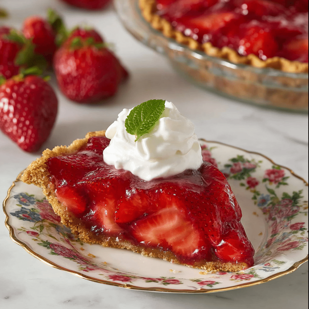Strawberry Pie Recipe - Recipe Image