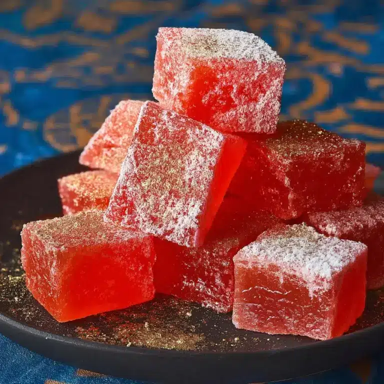 Turkish Delight (Lokum) Recipe