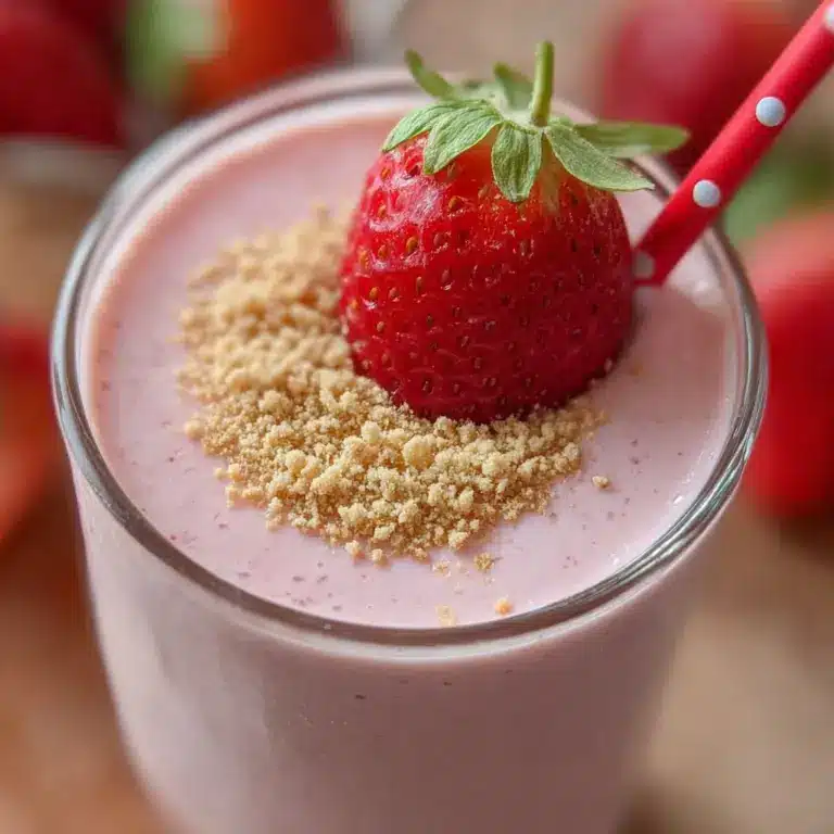 Strawberry Cheesecake Smoothie Recipe