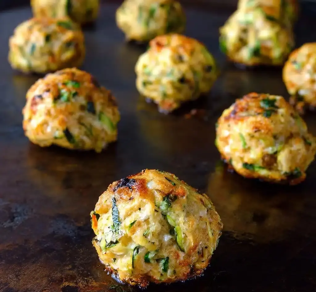 Zucchini Garlic Bites Recipe