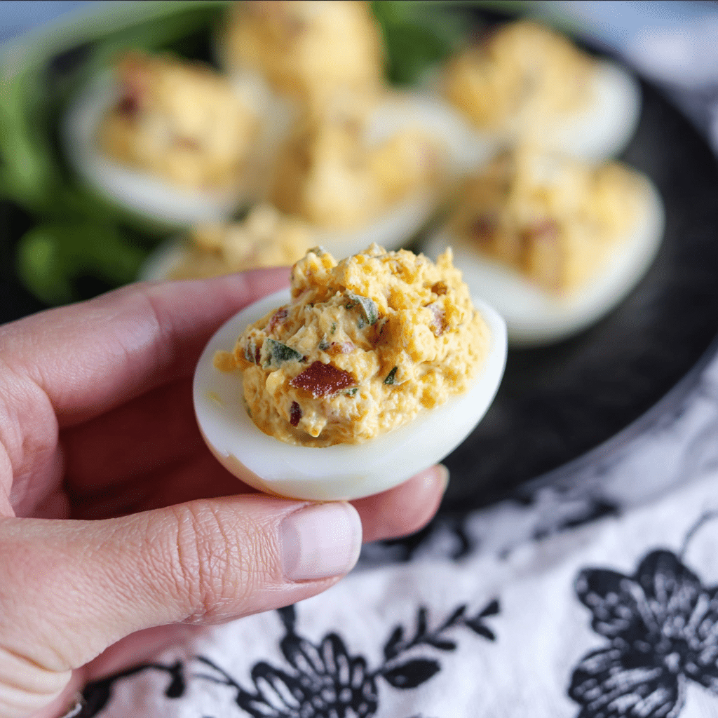 Crack Chicken Deviled Eggs Recipe - Recipe Image