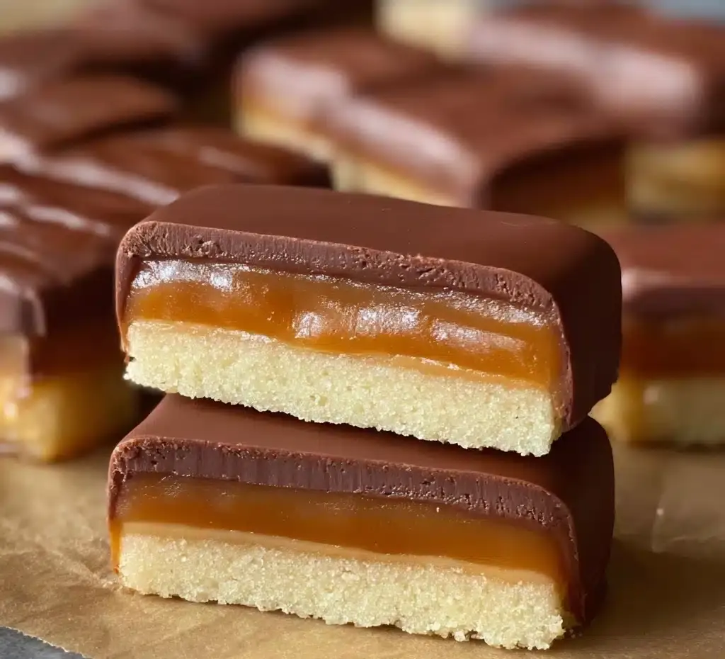 Keto Homemade Twix Bars Recipe