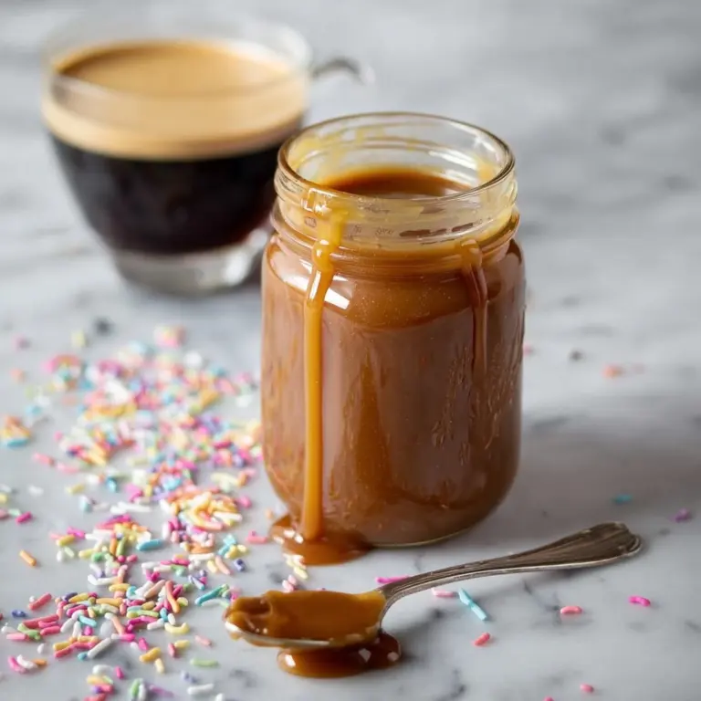 Cake Batter Coffee Syrup Recipe