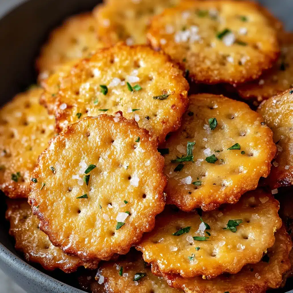 Garlic Ritz Snacks Recipe