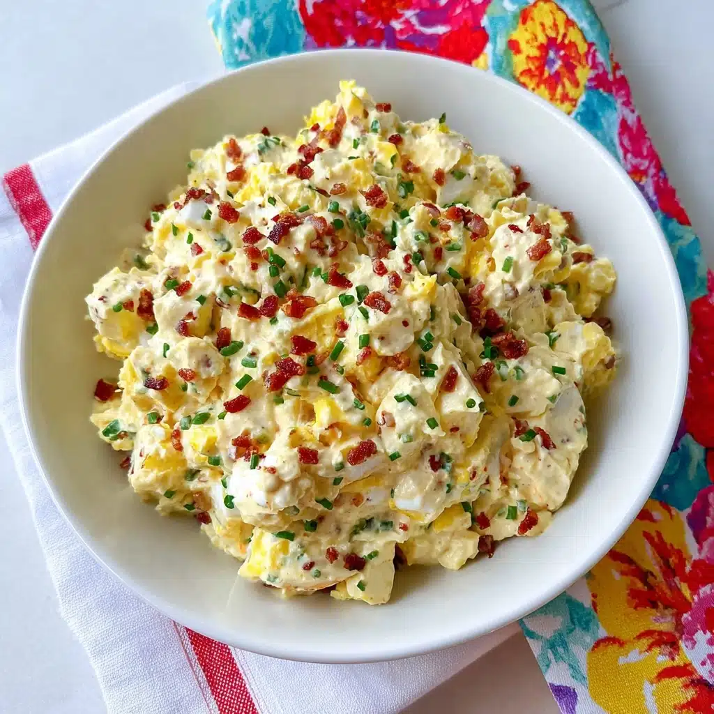 KETO DEVILED EGG SALAD Recipe - Recipe Image